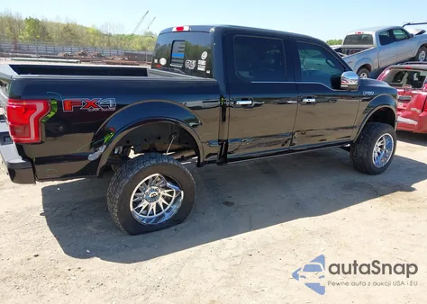 2016 Ford F-150 Platinum from USA, damaged, VIN 1FTEW1EF6GFA27718